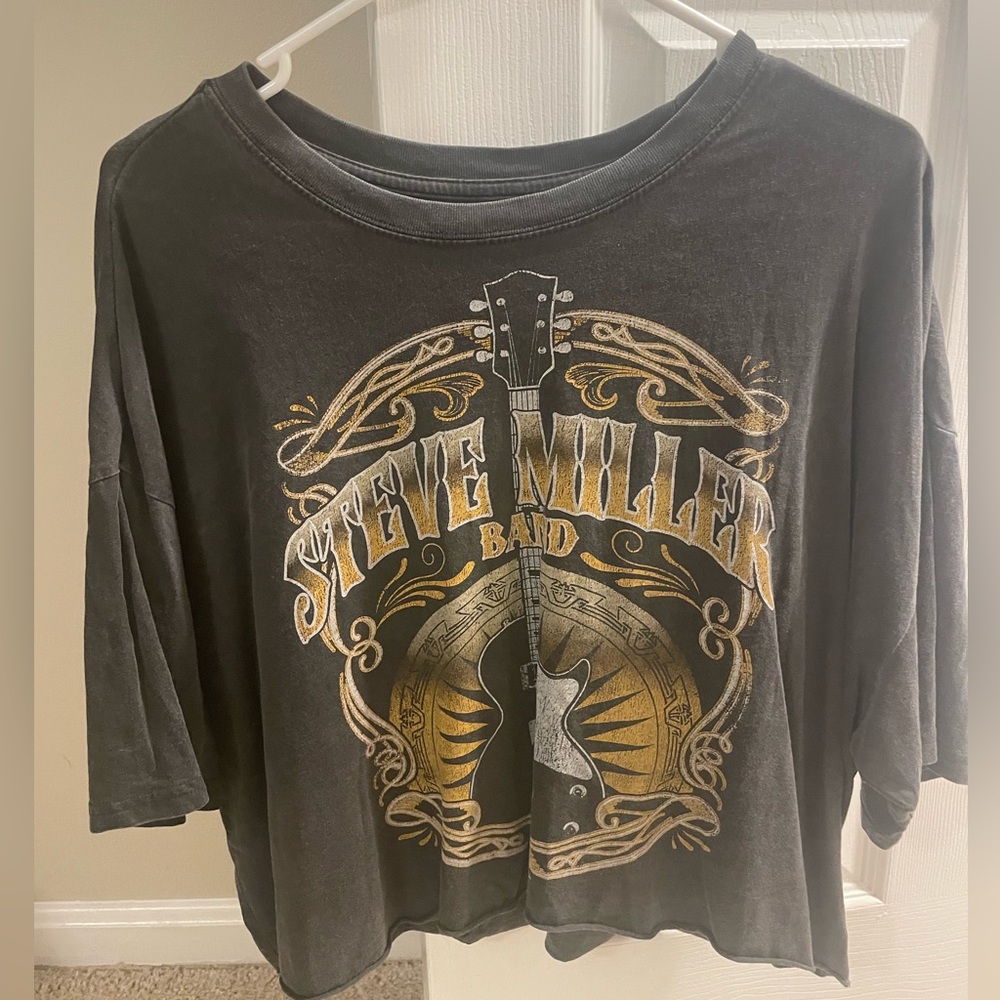 Steve Miller Band, Graphic Cropped T-Shitt